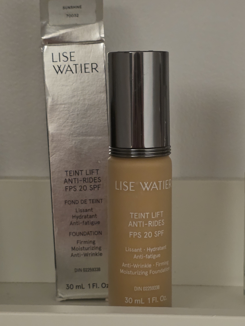 Teint Lift Anti-Wrinkle Moisturizing Foundation — Sunshine